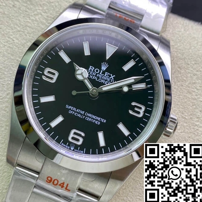 Rolex EW Dial Black Factory 1150 GoodFit M124270-0001 36MM Explorer 0722